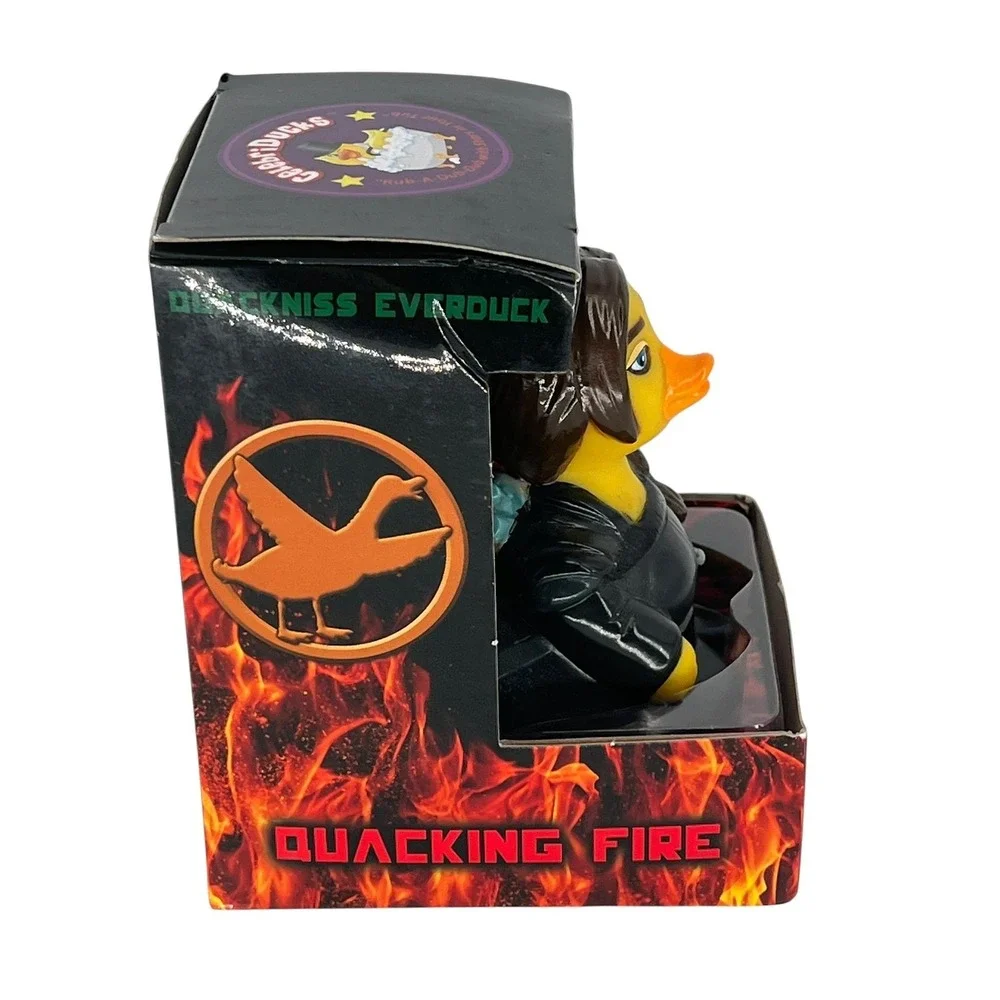 CelebriDucks Hunger Gamebird Yellow Rubber Duck EVE Hunger Games Art Toy Ltd Ed‎